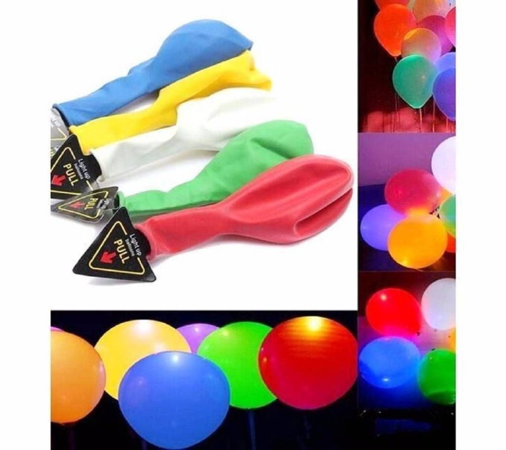 Magic LED Balloons (5 Pcs) 