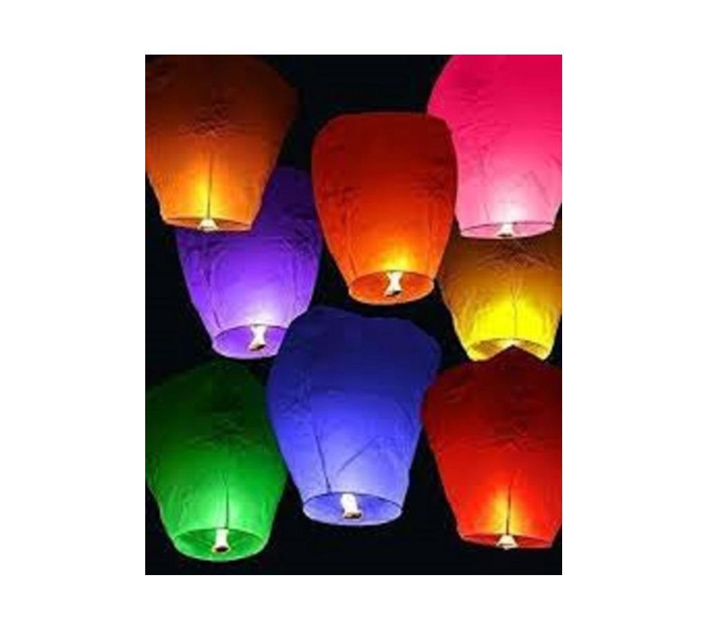 Sky Lanterns -10 pcs ( Over lup and hart safe)