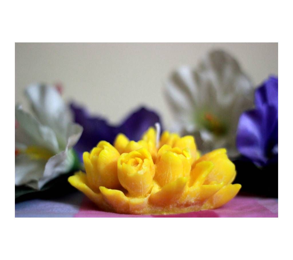 Tulip Flower Candle
