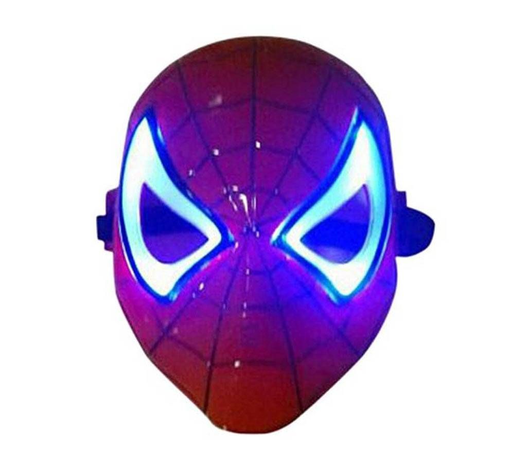 LED Spider Man Mask - Red