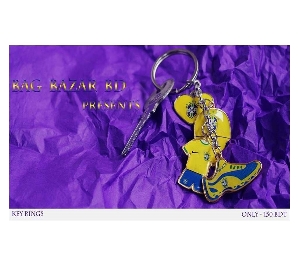 plated key ring