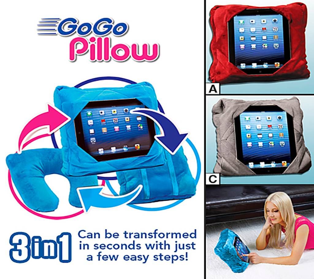 3 in 1 Travel Pillow, Neck Pillow, Tablet Holder