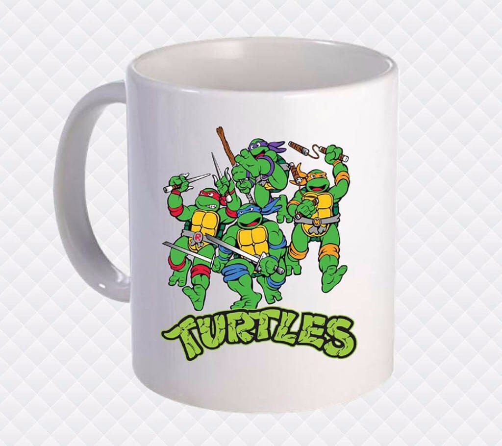 Ninja Turtle Printed Ceramic Mug