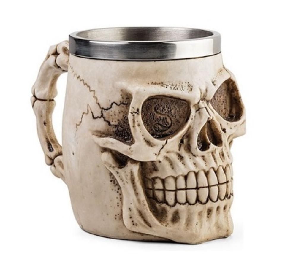 Skeleton face Mug