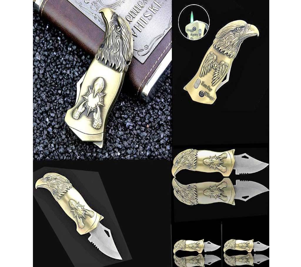 Pocket Knife GAS Lighter