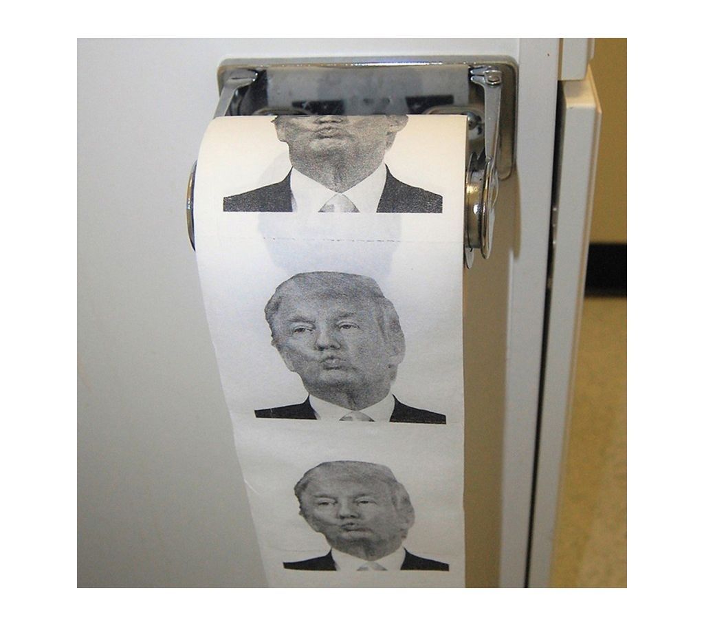 Funny Toilet Paper Donald Trump Humour