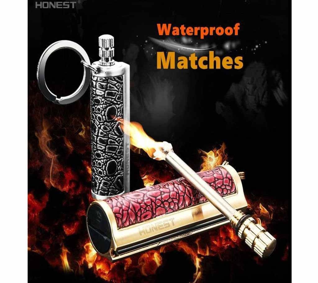 Honest Million Matches Match Ferosene/Fuel Lighter Keychain Waterproof Flint Firewood