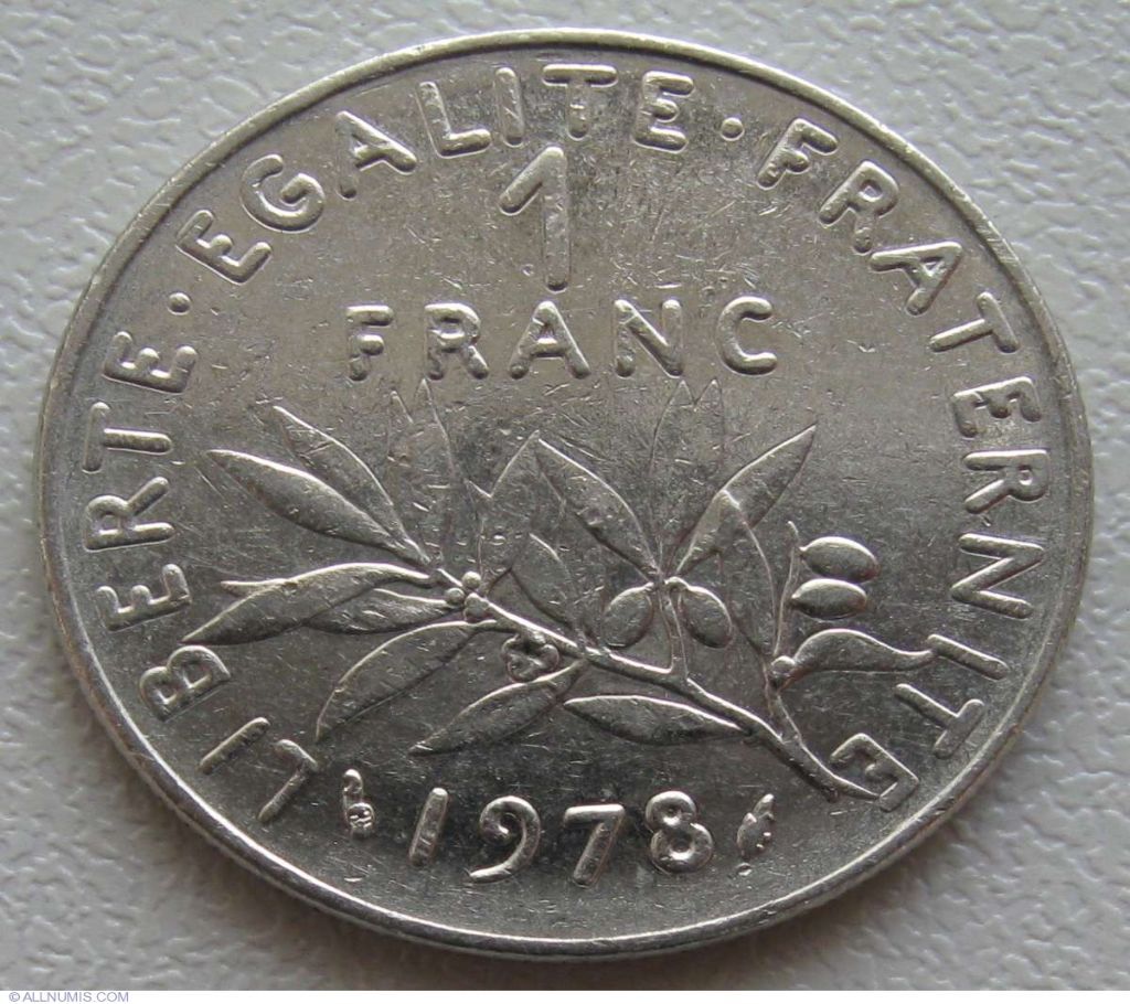 1/2 Franc 1991  Coin