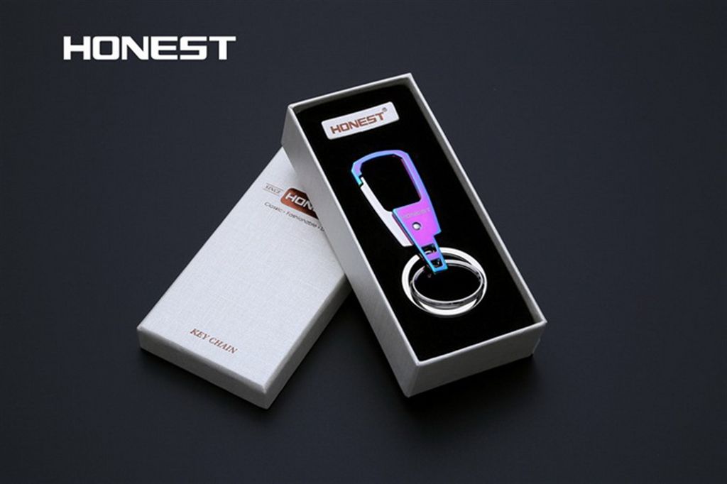 HONEST Keyring- Rainbow