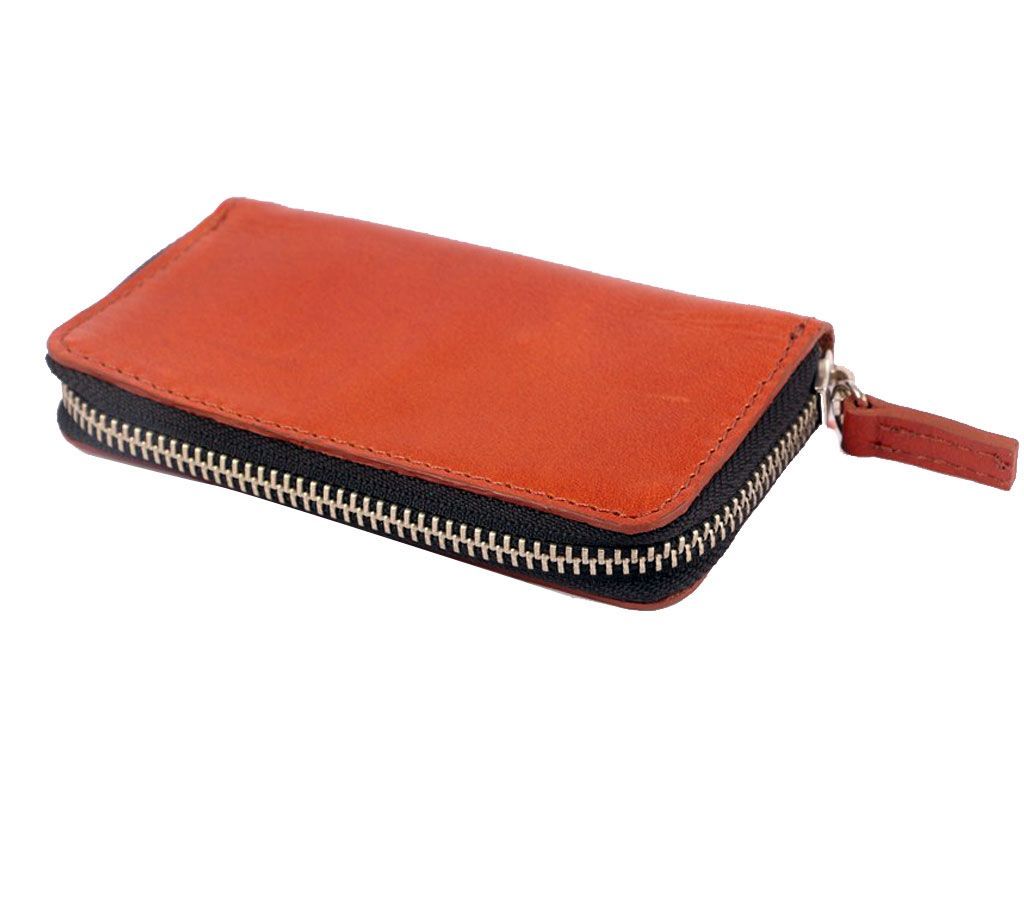 Brown Leather Key Bag