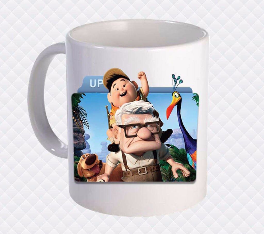 Up Printed Ceramic Mug