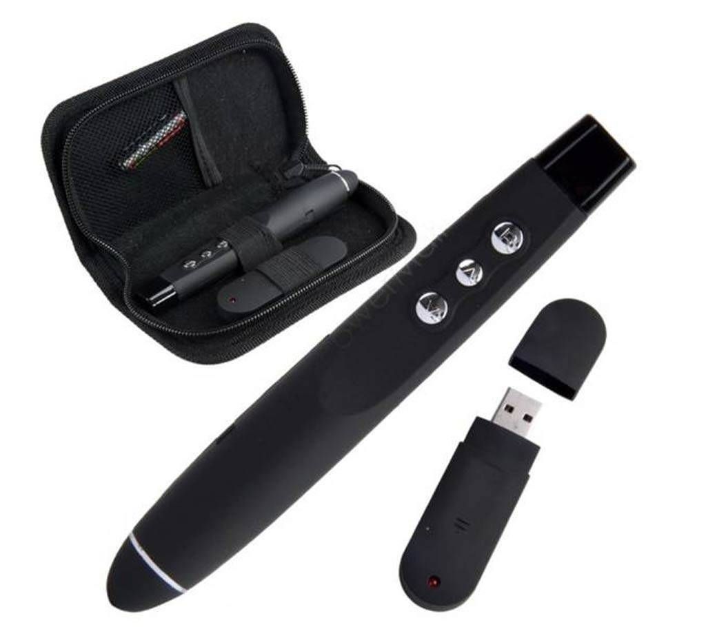 ABCNOVEL A101 Wireless Remote Control Presenter - Black