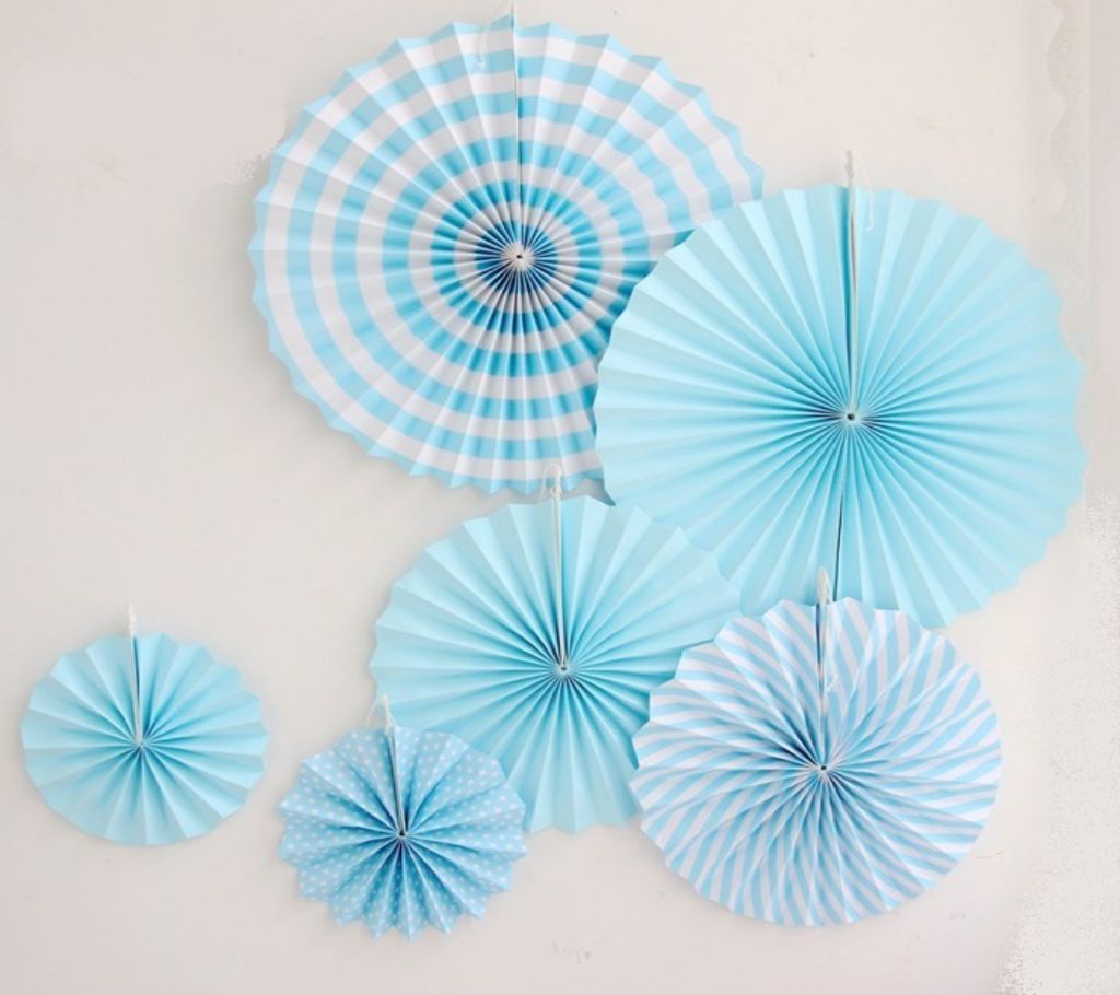 Hanging fan for party Decoration