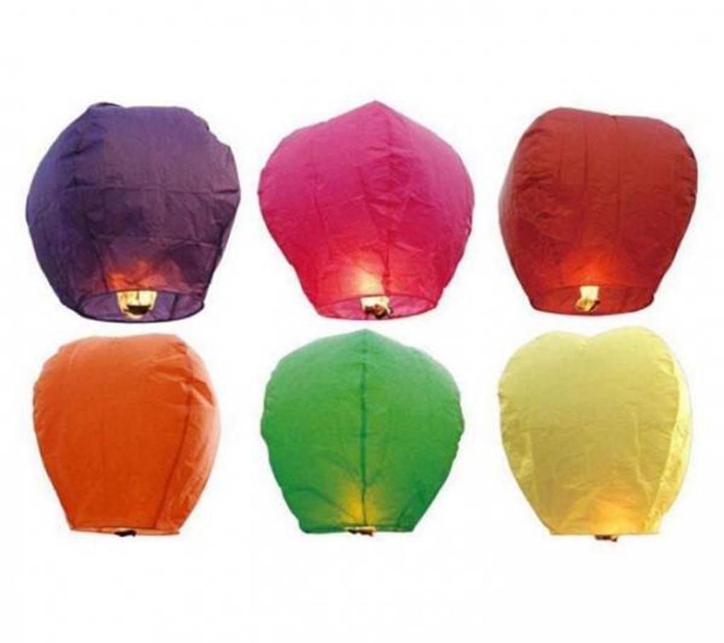 Sky Lanterns - 6 Pcs
