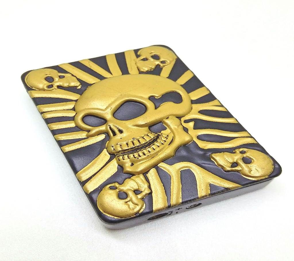 Skull Metal Gas Lighter