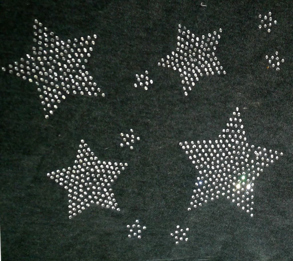 rhinestone sticker for t-shirt