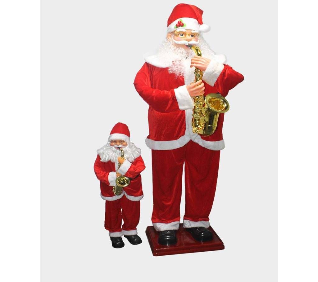 Christmas musical dancing and singing Santa Claus doll