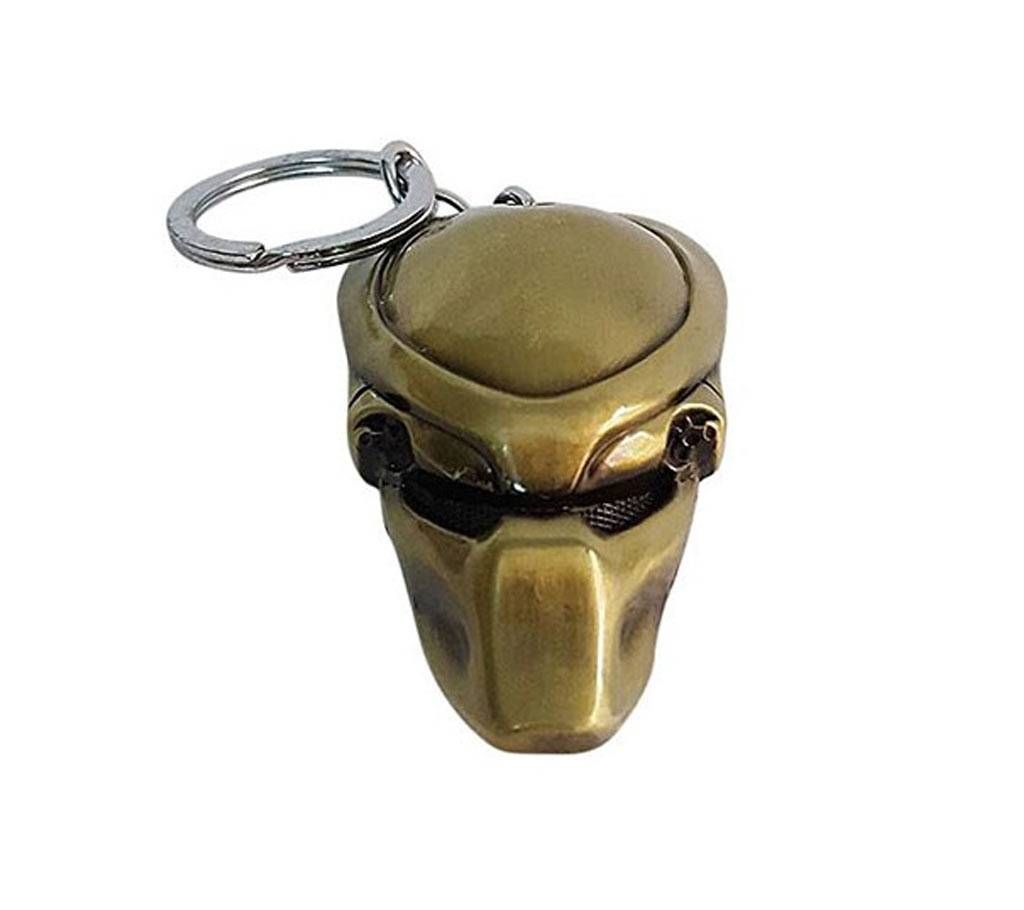 Predator Mask Copper Keyring gift