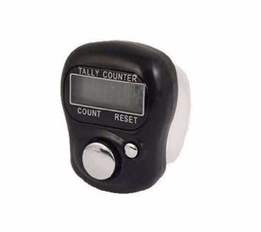 Digital counter finger ring