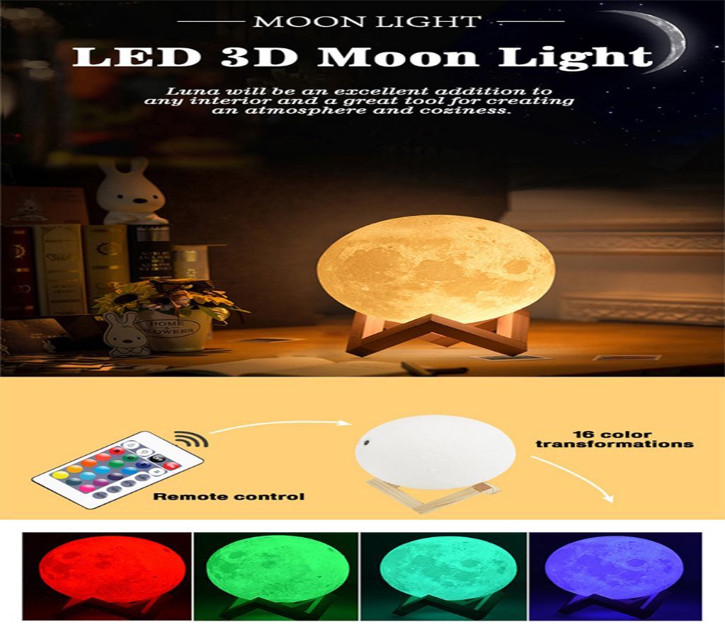 3D Moon Light