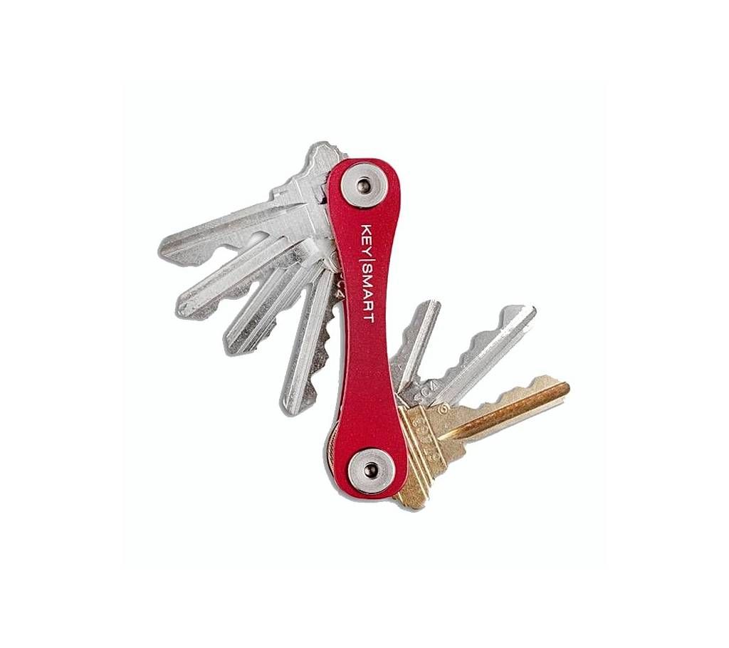 Compact Key Organizer-red