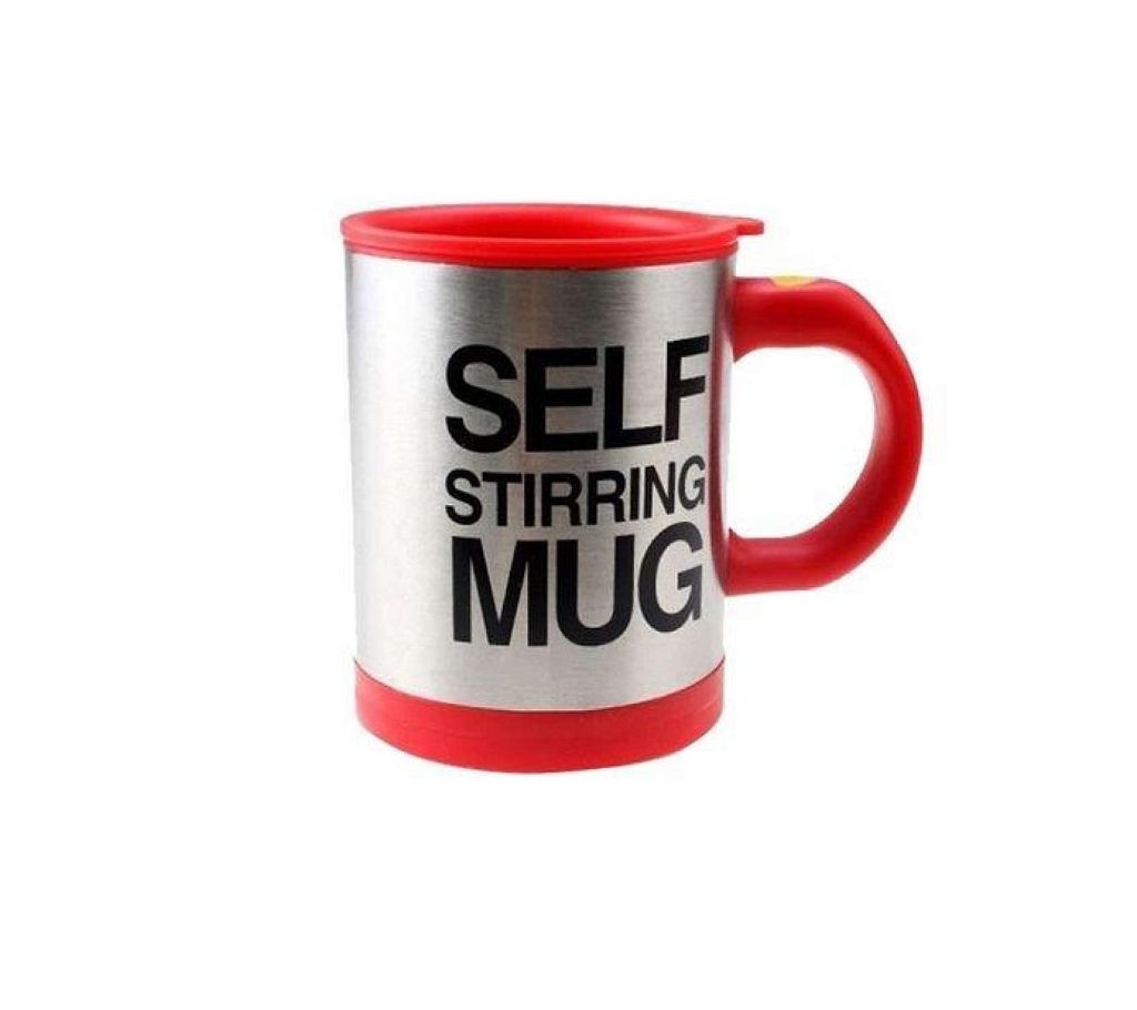 Self Stirring Coffee Mug - Red