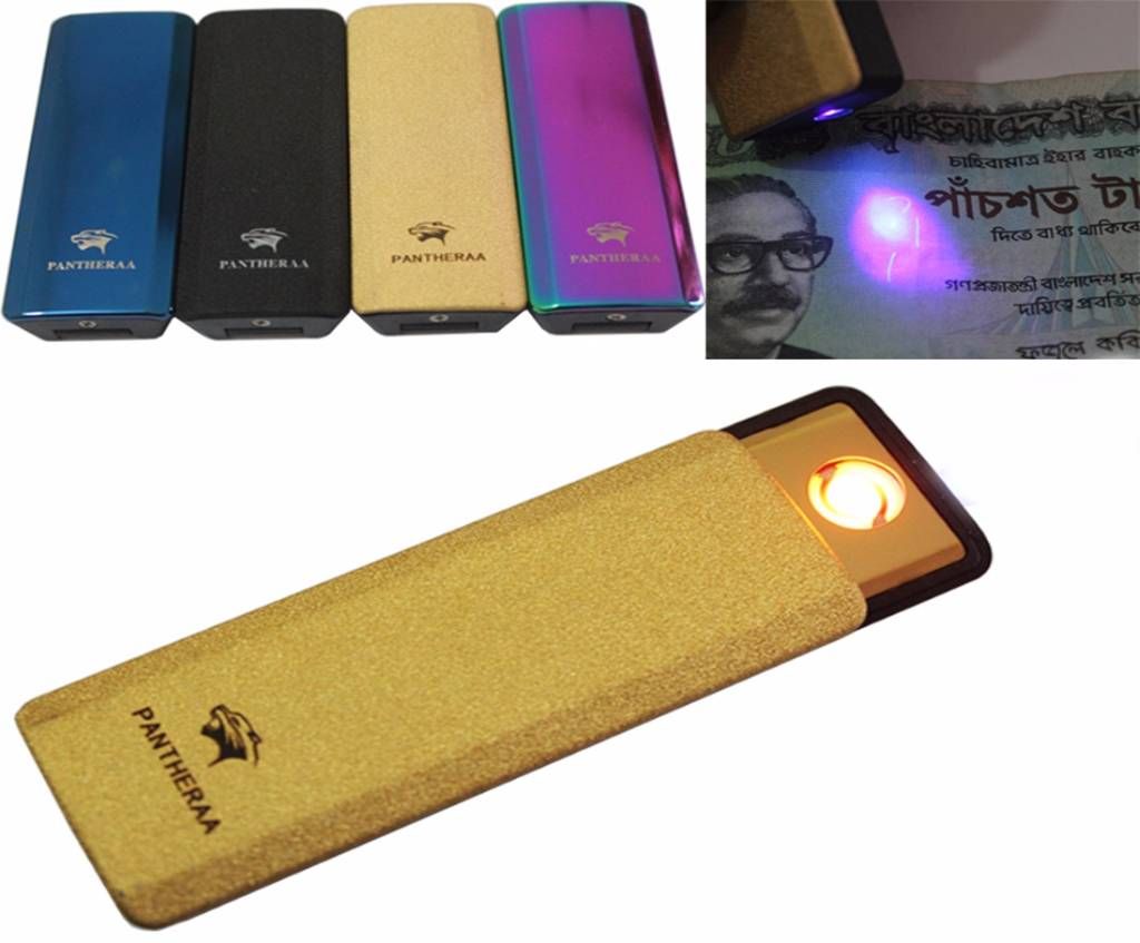 USB Heater Lighter With Money Checker