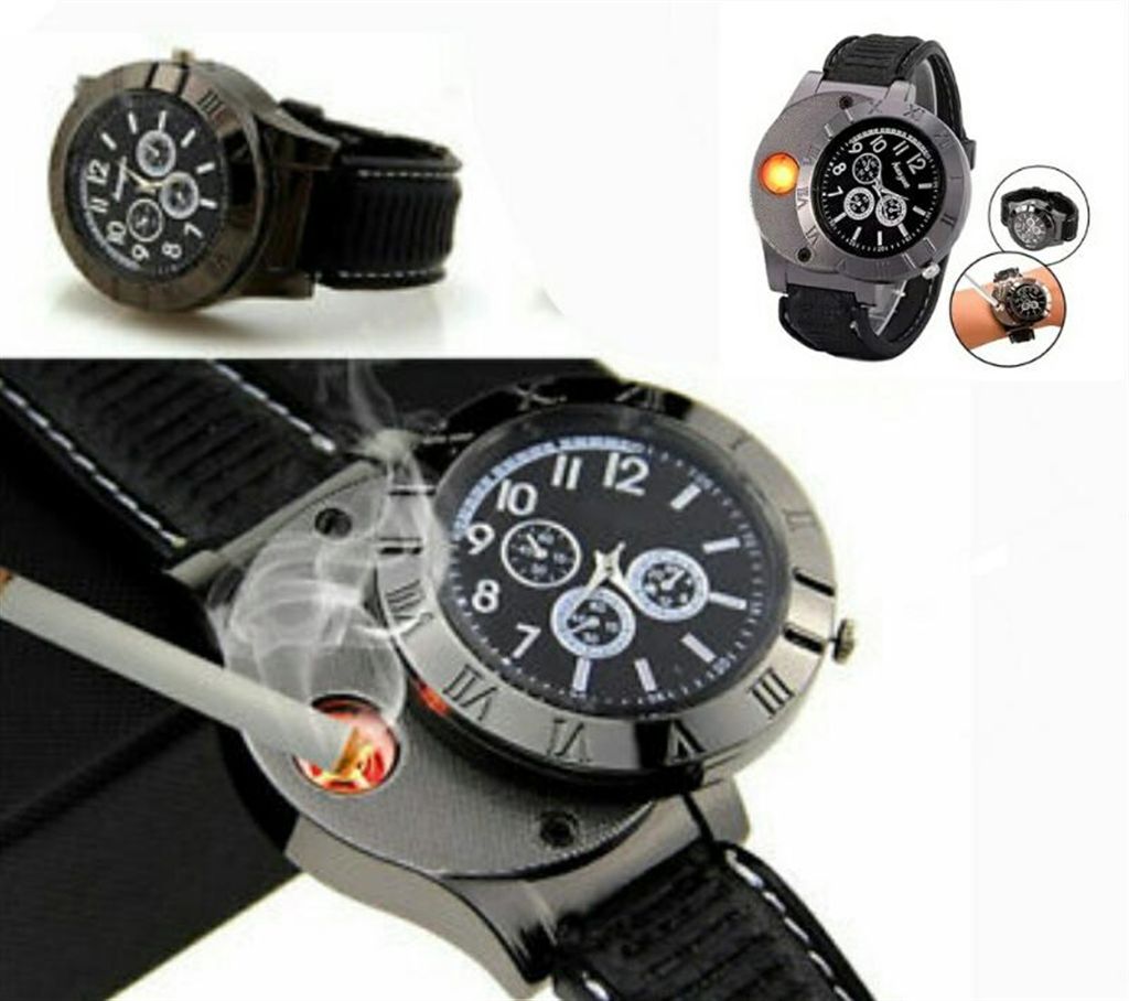 HUAYUE USB Electric Lighter watch 