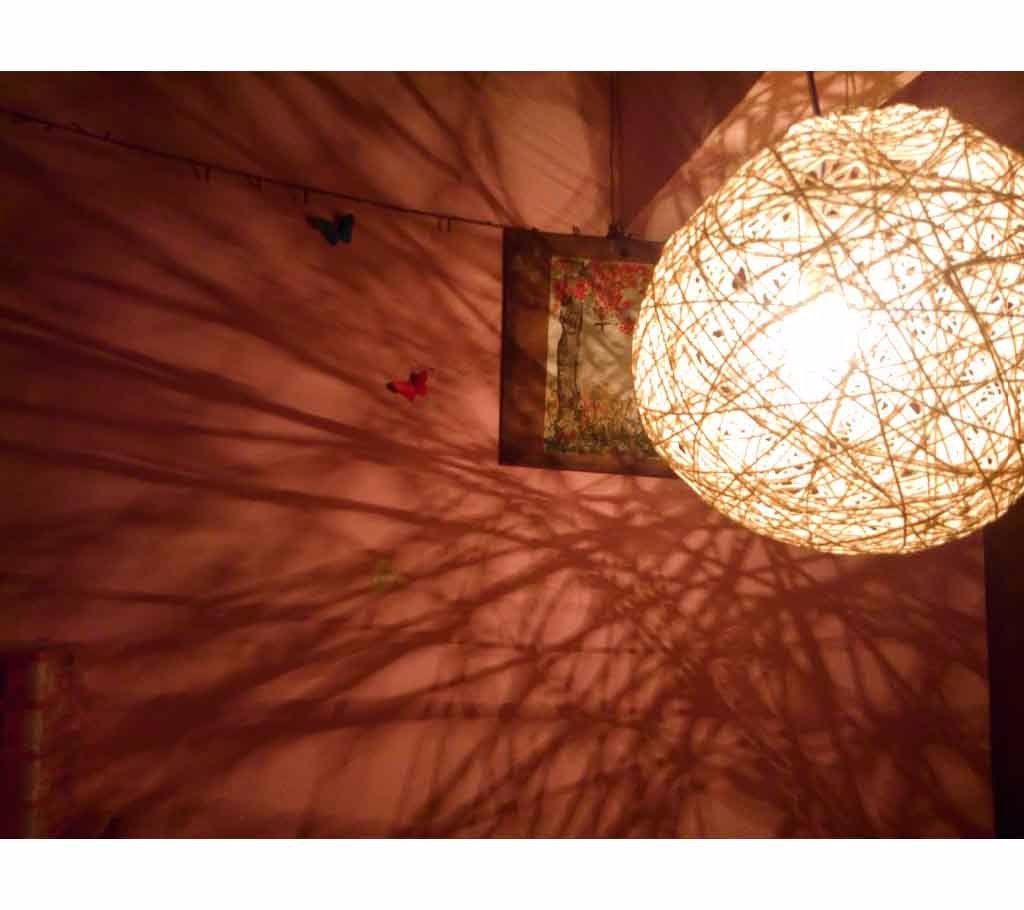 Cotton Yarn Lamp Shade 