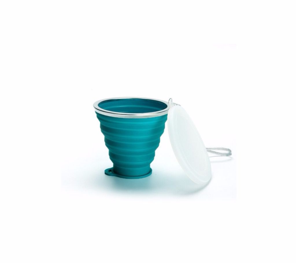 New portable silicone folding High temperature resistant 350ml Cup