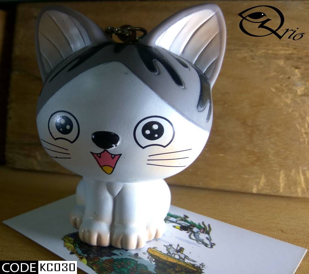 Anim Cat Chi Keychain Doll