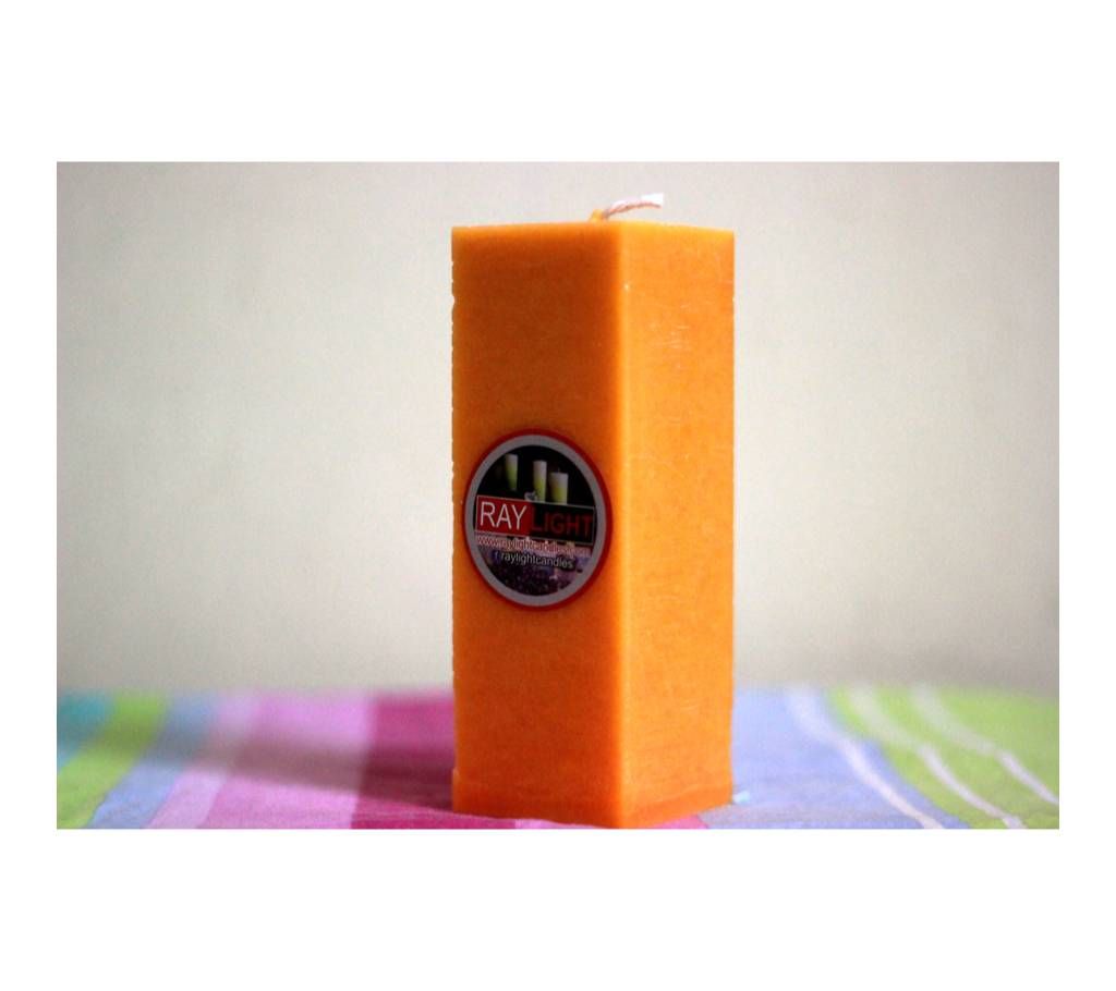 Square Pillar Candle Single