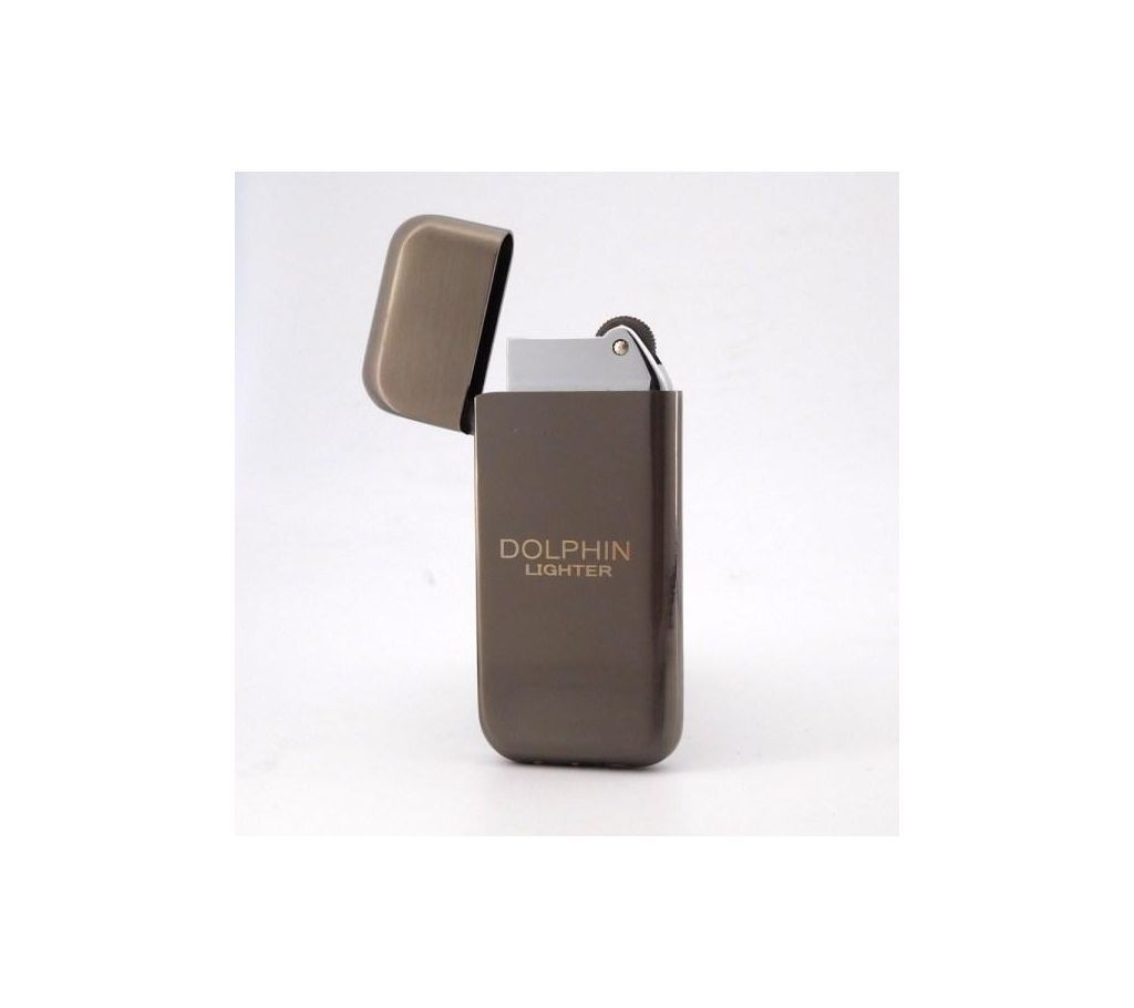 DOLPHIN Aluminium Alloy Refillable Butane Gas Lighter
