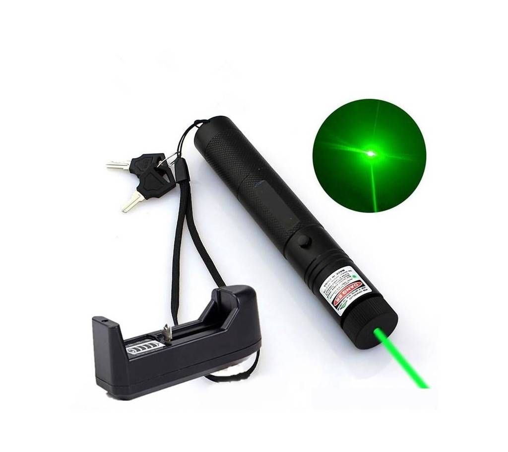 Rechargeable Green Laser Pointer For Baby - Black