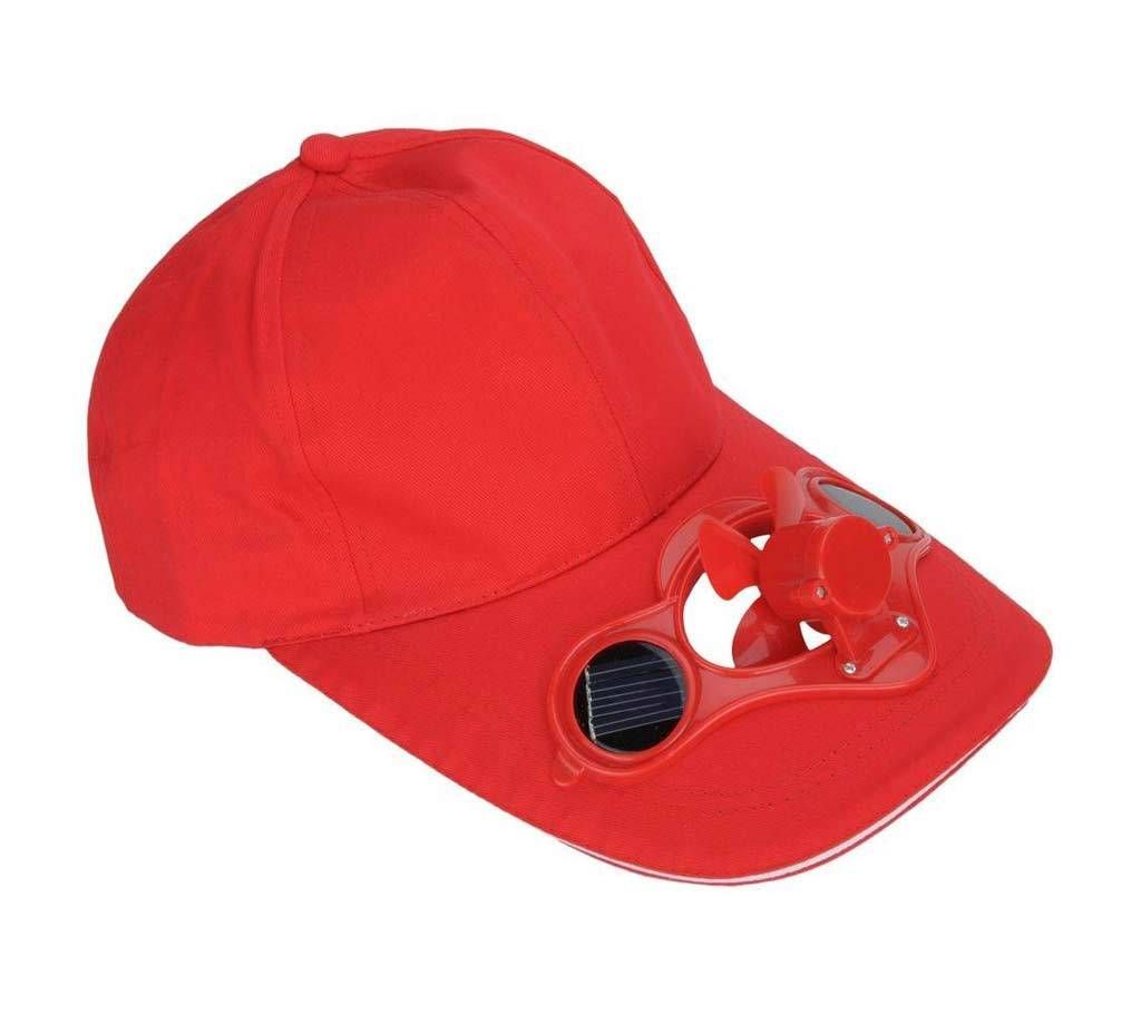Cap With Solar Power Fan
