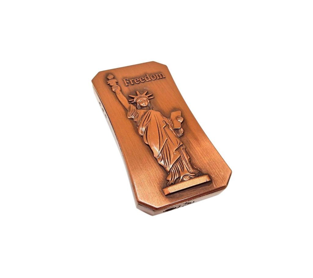 Freedom Metal Gas Lighter - Golden