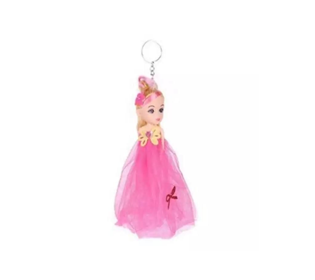 Pink Doll Key Ring (Small)