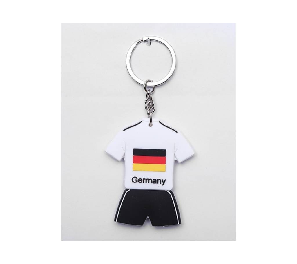 Germany Rubber Jersey Key Ring
