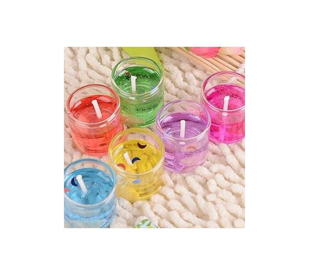 jelly Candle  (6 Piece)