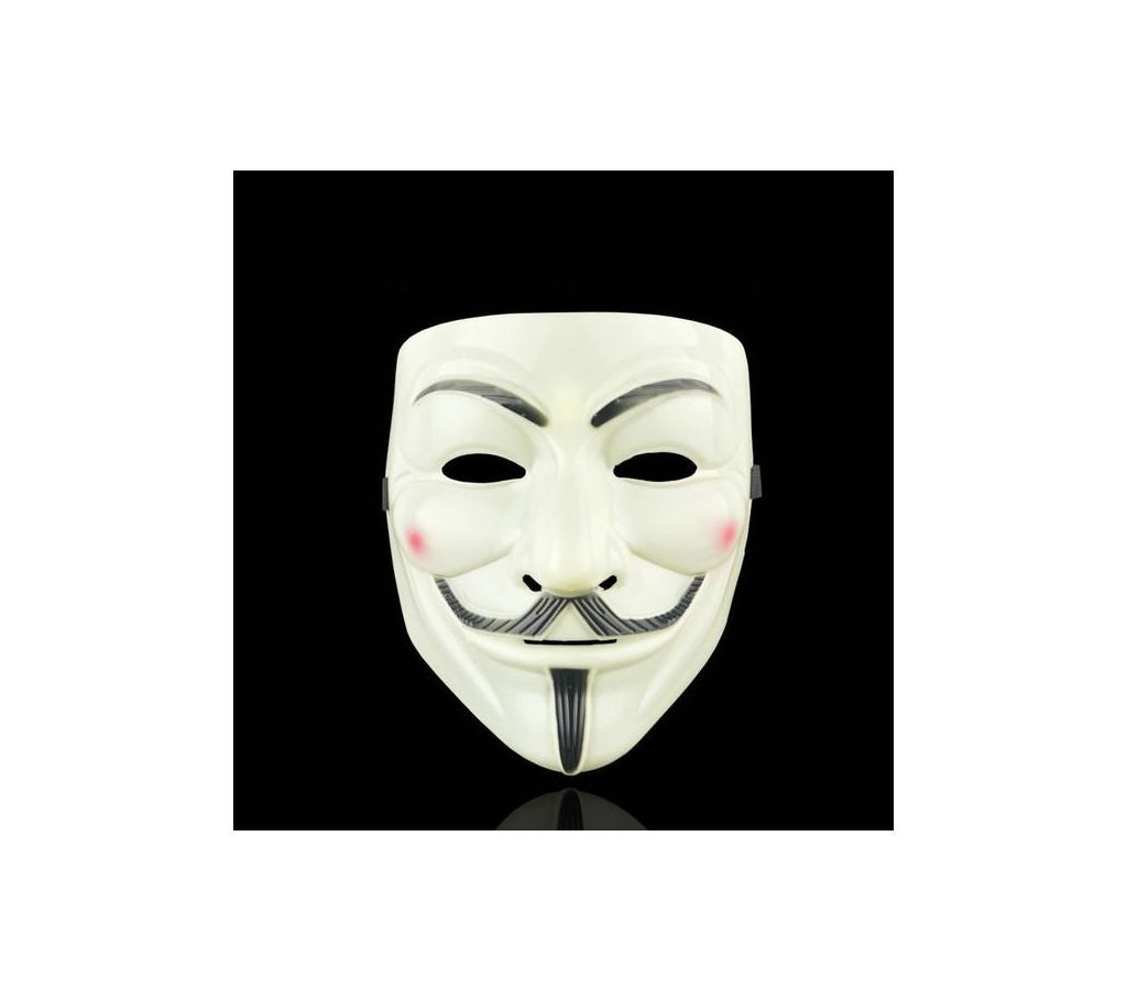 Anonymous / Guy Fawkes Mask - White