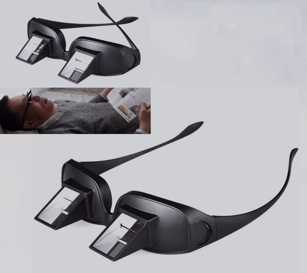 Lazy Man Glasses Horizontal Type Reflective Glasses