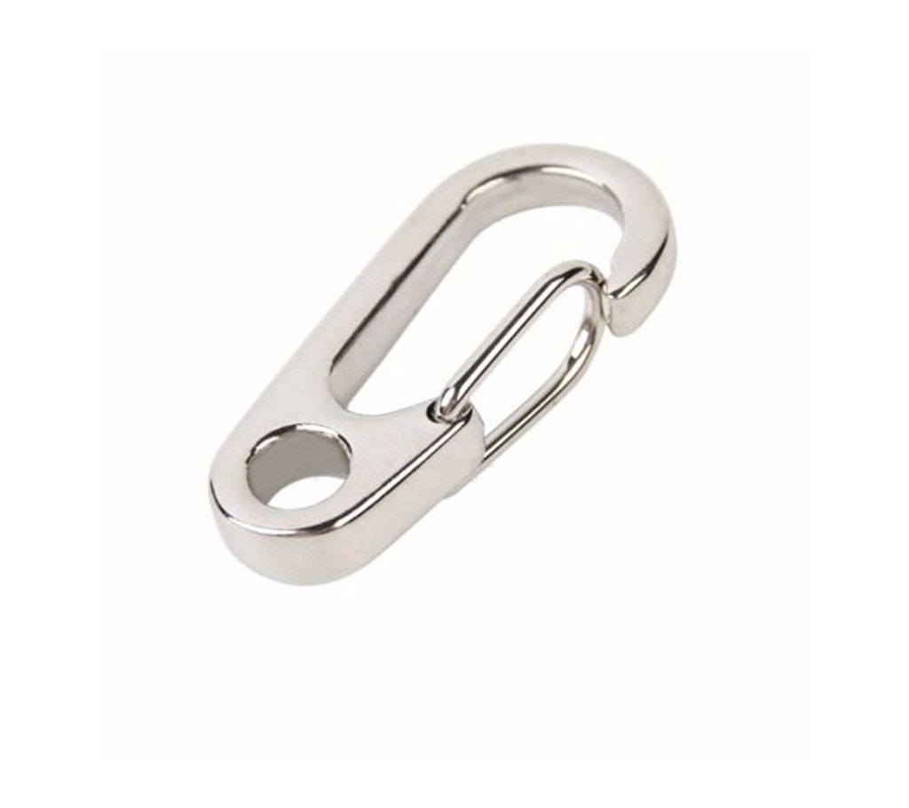 Stainless Steel Spring Clips snap Lanyard Backpack EDC KeyRing small Gear 1pc