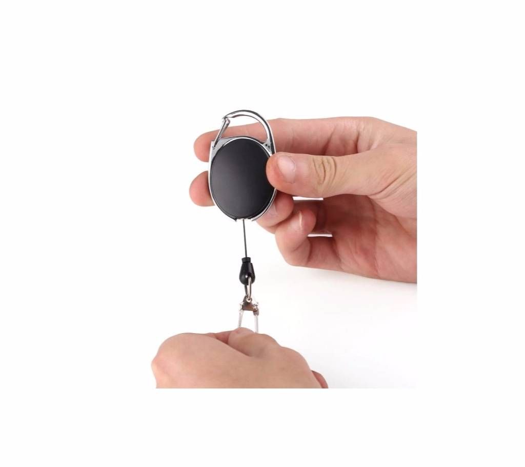 Mini Multifunctional Retractable  Anti-Lost Keychain Buckle Pull Clips