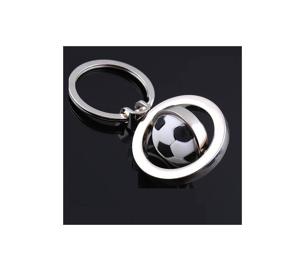 World Cup 3D Rotating Football Key Ring