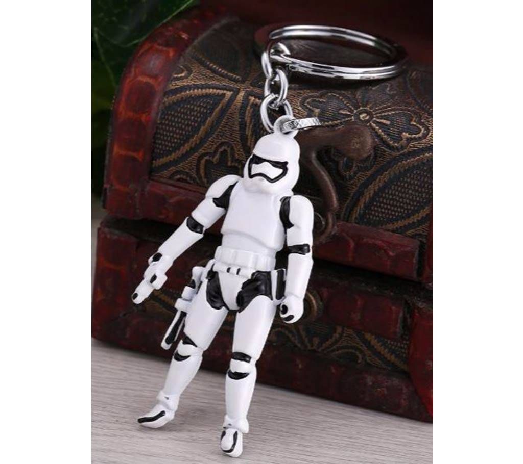 Star War Full Metal 7 Cm Soldier Creative keychain