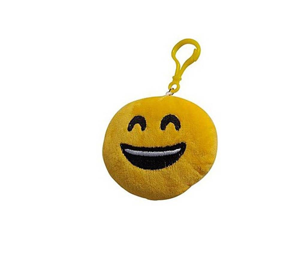 Emoji key ring - cotton smily keyring