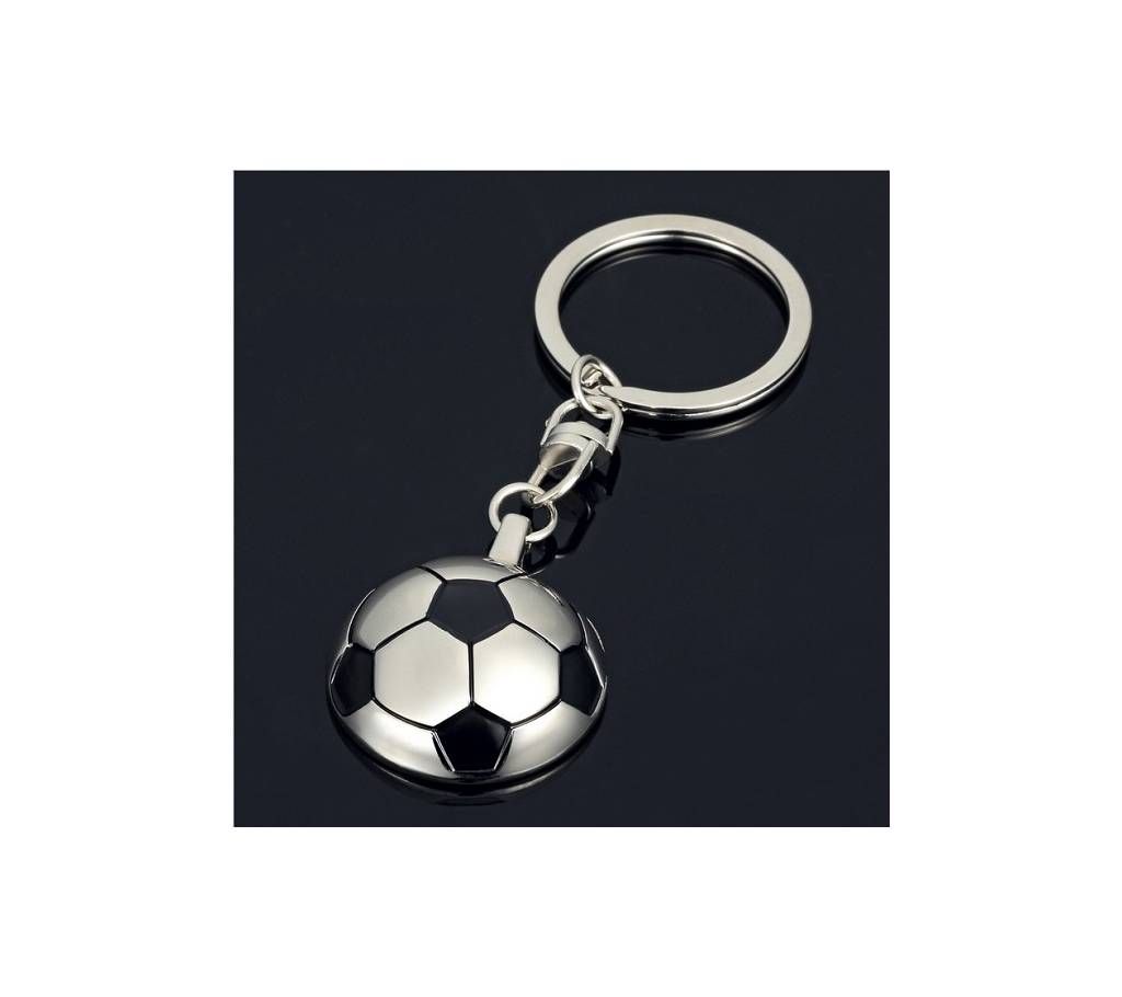 World Cup Half Football Metal Key Ring