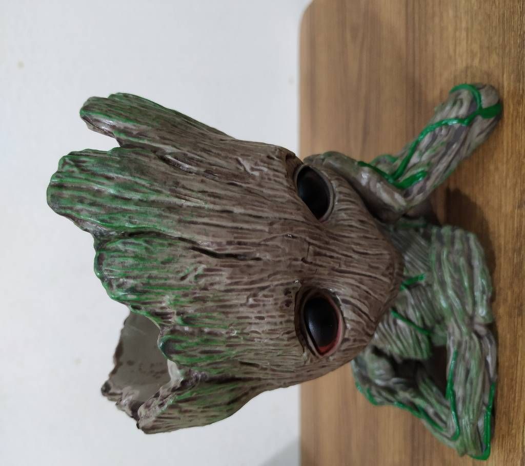 Guardians of The Galaxy 2: Baby Groot Wooden Look Replica Toy Gift Item, Showpiece (Model 1)