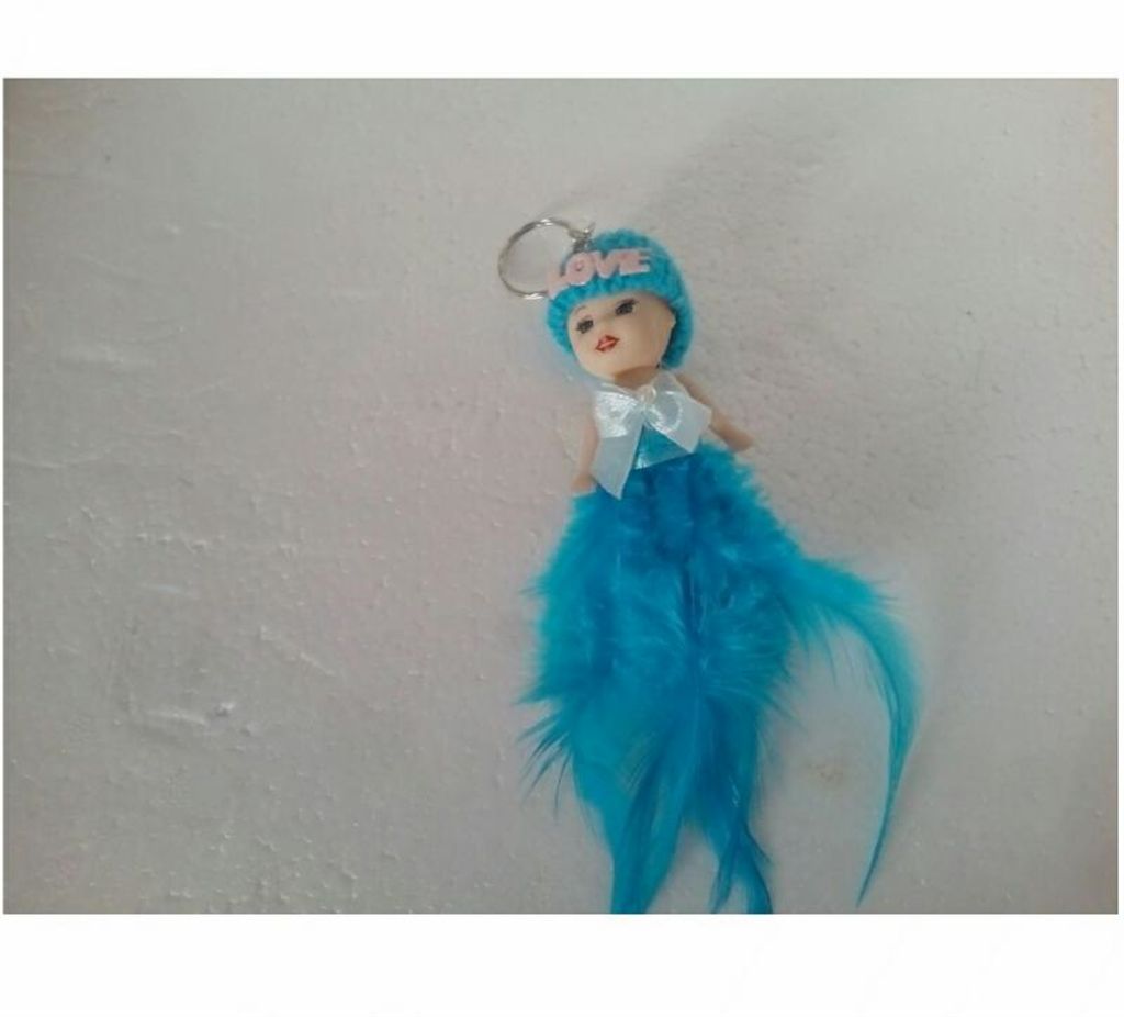 Paste color doll's key ring ( 2 pic ) 