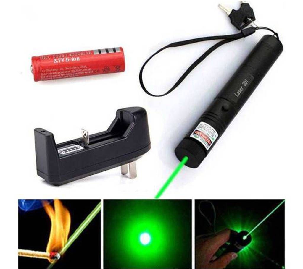 rechargeable green Lazer light